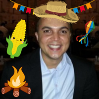 Tema junino com o Diego